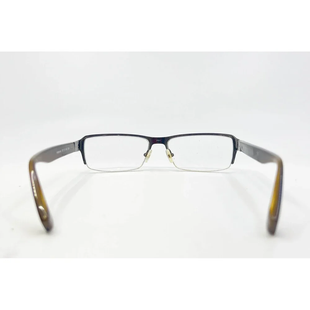 Republica Habana Eyeglasses Mens Brown Habana Rectangle 57-17-140